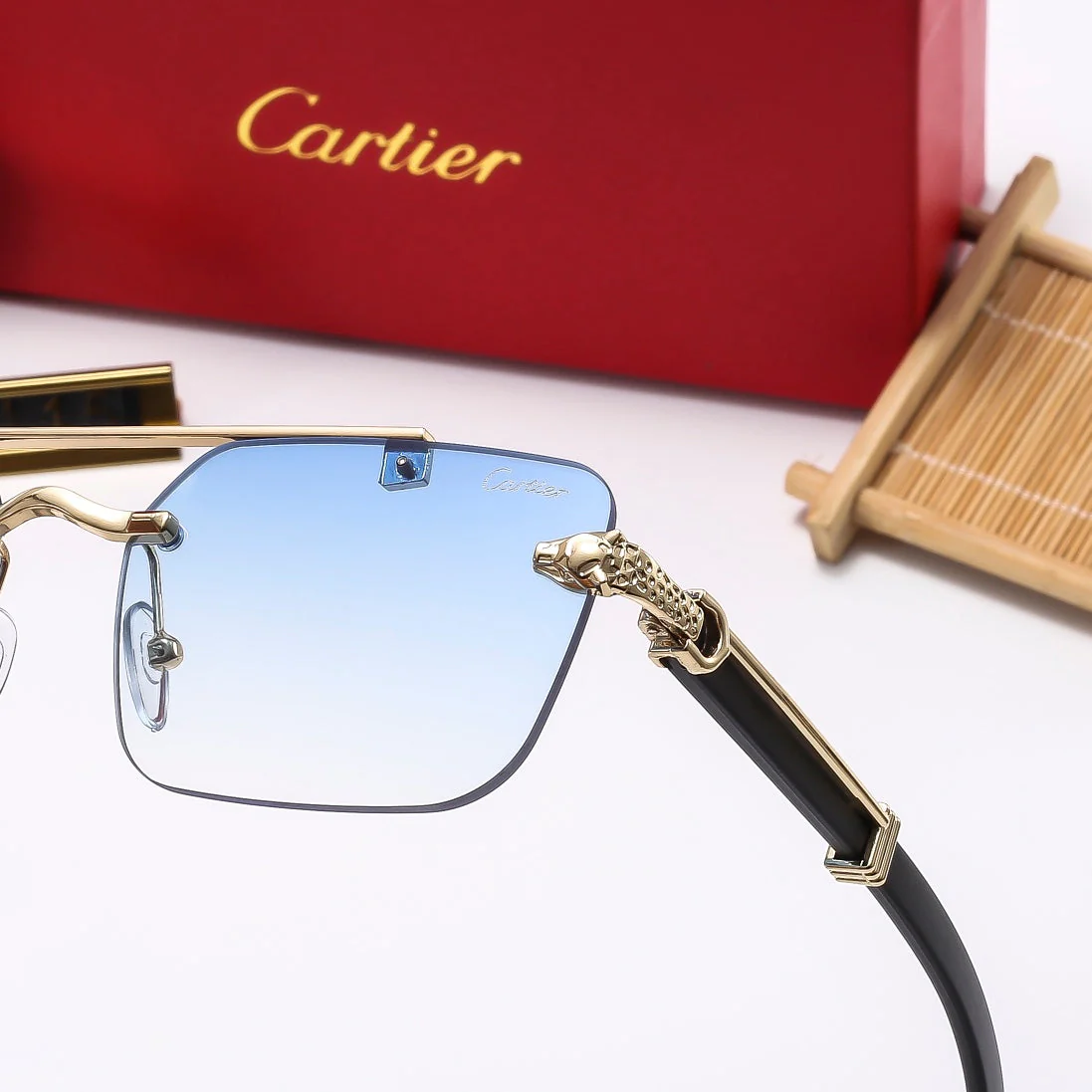 frameless leopard sunglasses 2115 frameless leopard sunglasses 2115