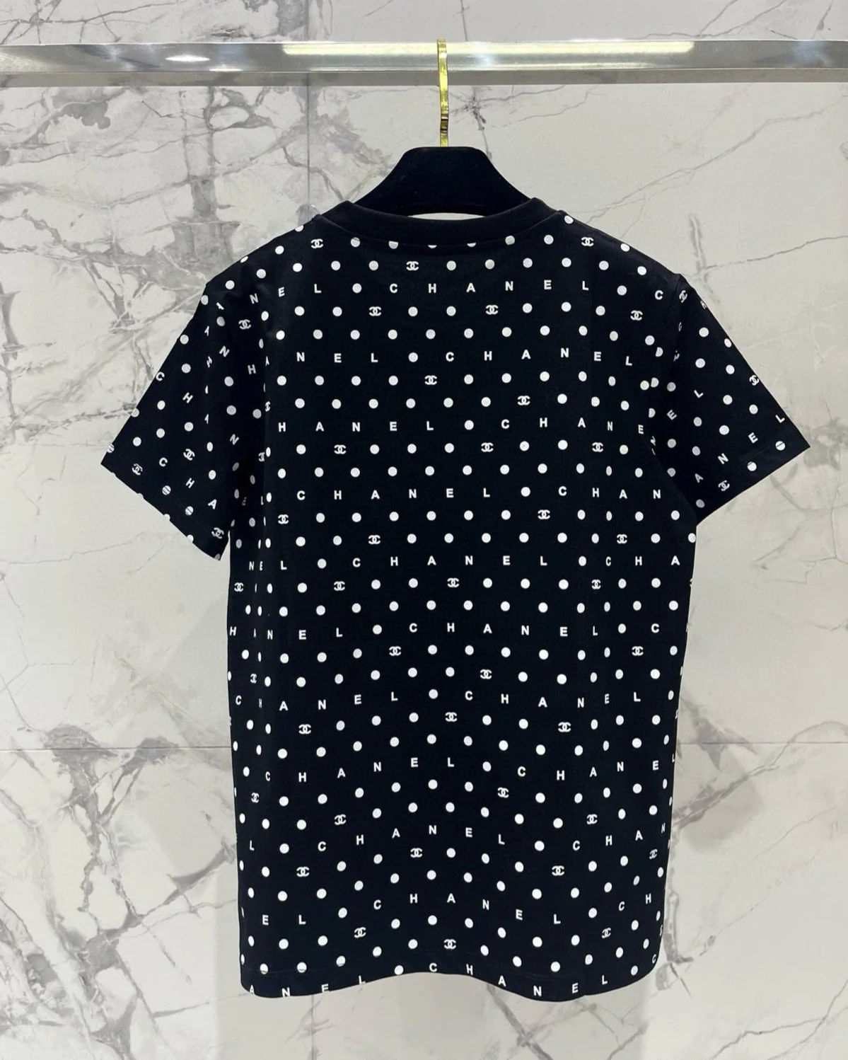black polka dot sequined t shirt black polka dot sequined t shirt