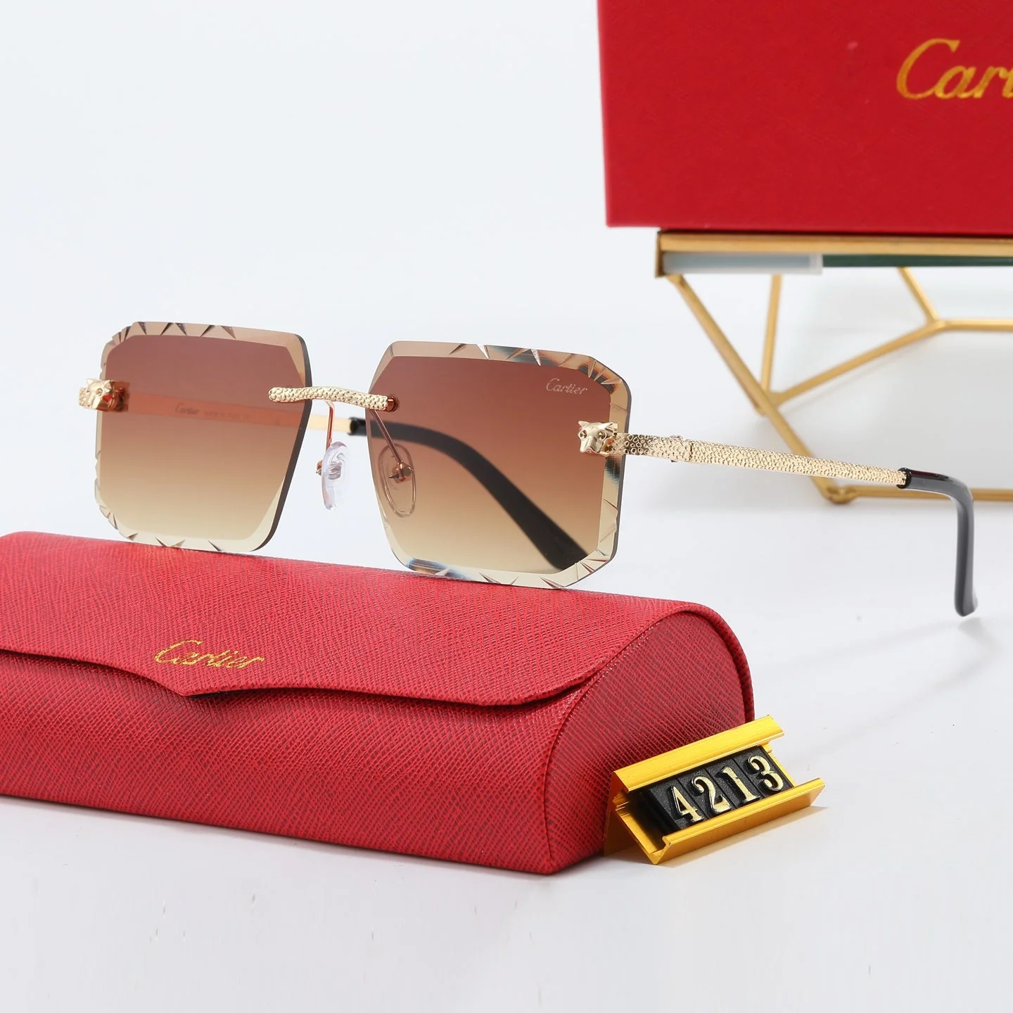 leopard head one piece pilot sunglasses 4213 leopard head one piece pilot sunglasses 4213