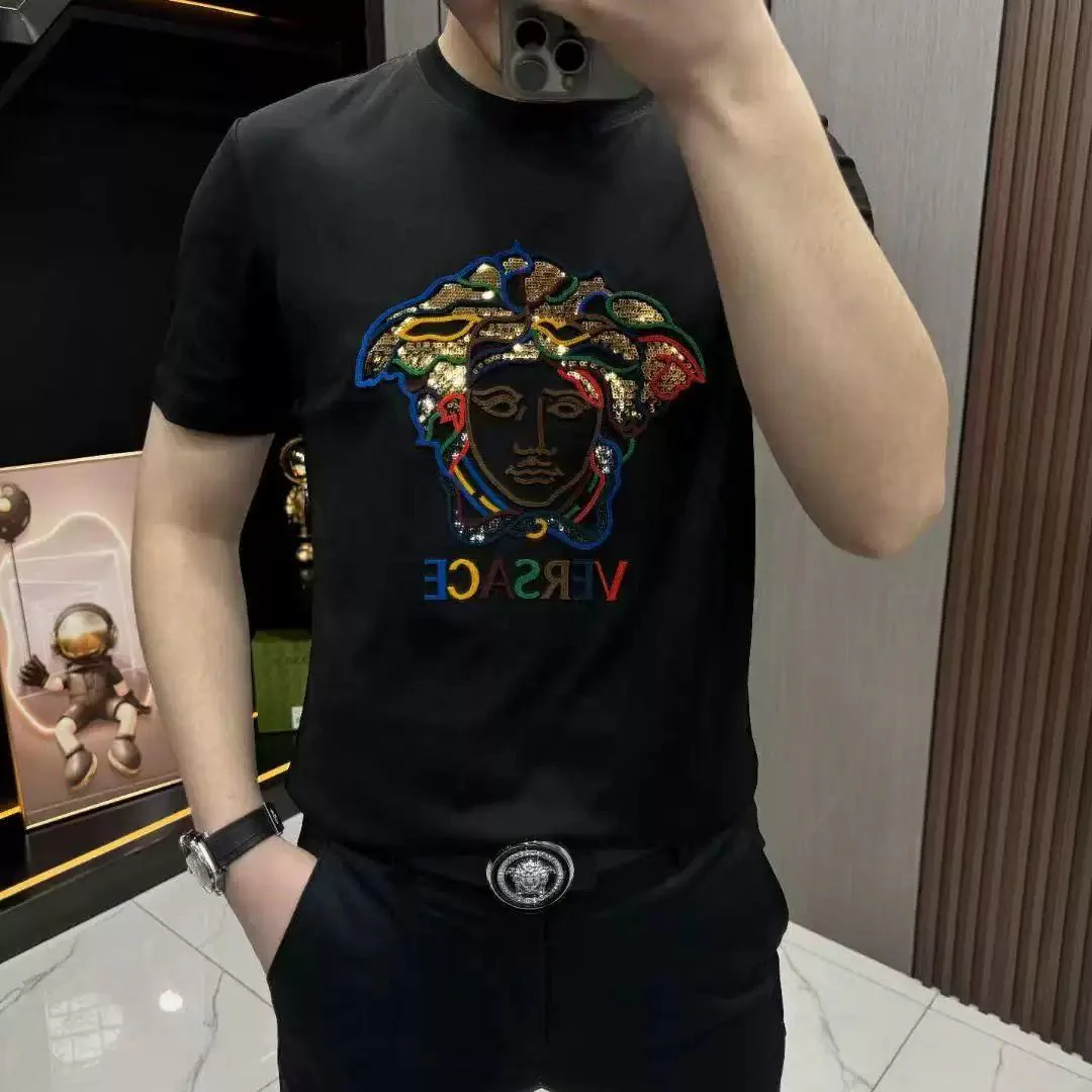 letter 2 color fashion t shirt 090201 letter 2 color fashion t shirt 090201