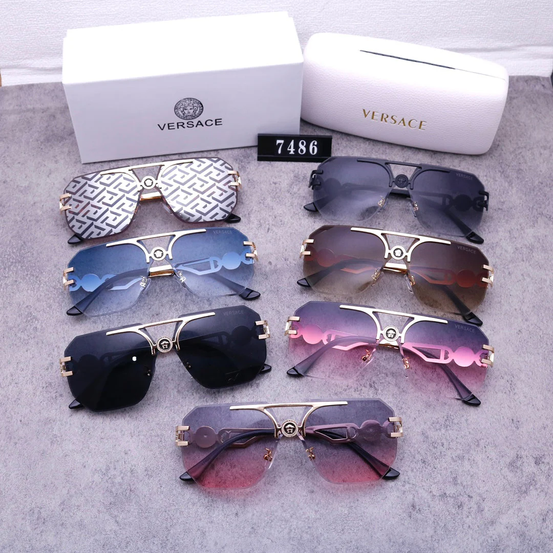 stylish medusa rimless sunglasses 7486 stylish medusa rimless sunglasses 7486
