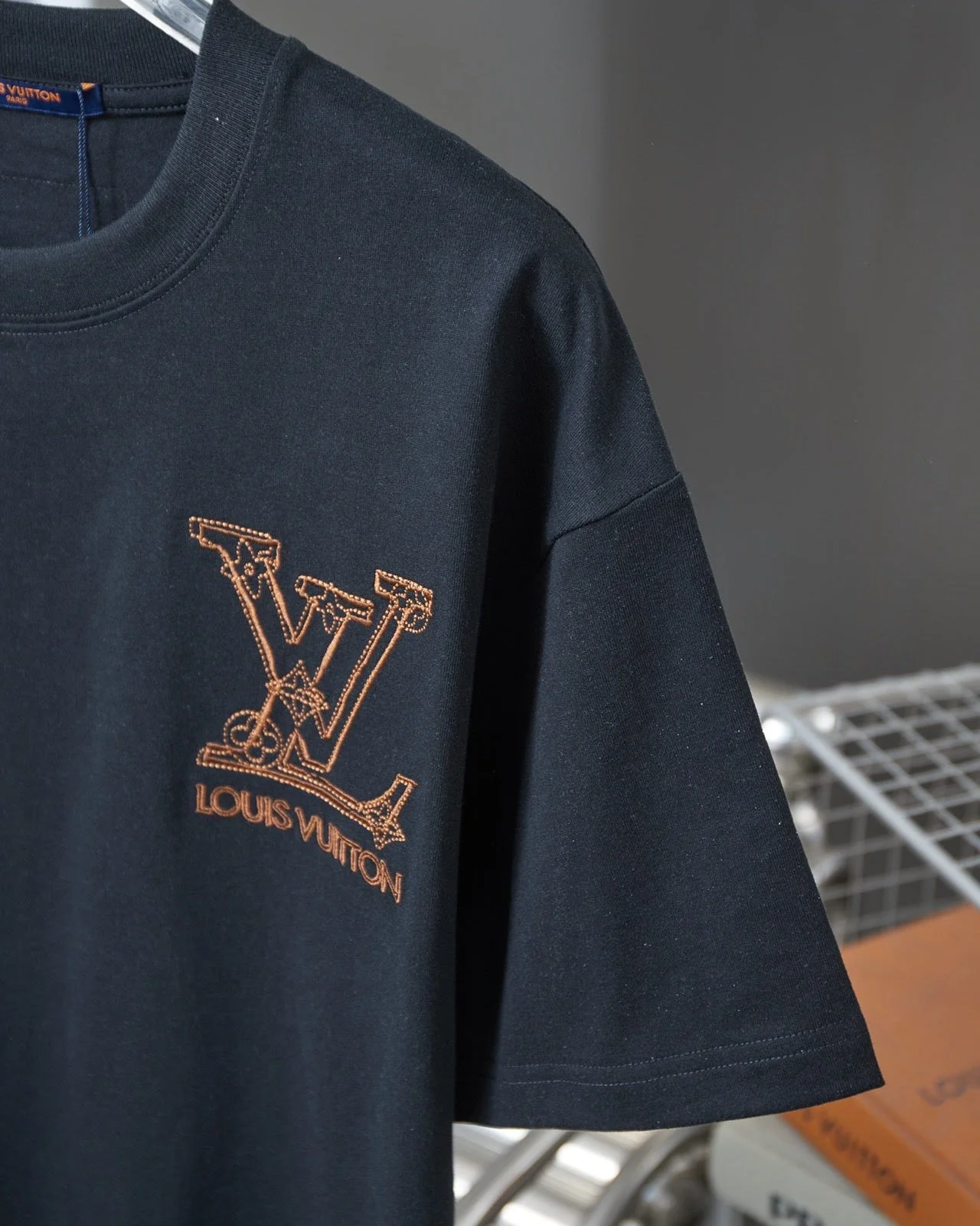double sided embroidered cotton t shirt double sided embroidered cotton t shirt