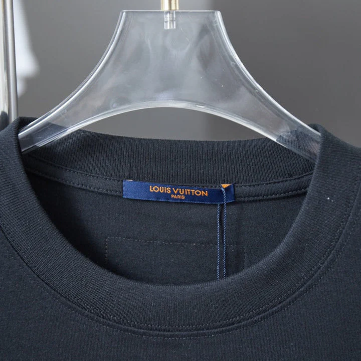 double sided embroidered cotton t shirt double sided embroidered cotton t shirt