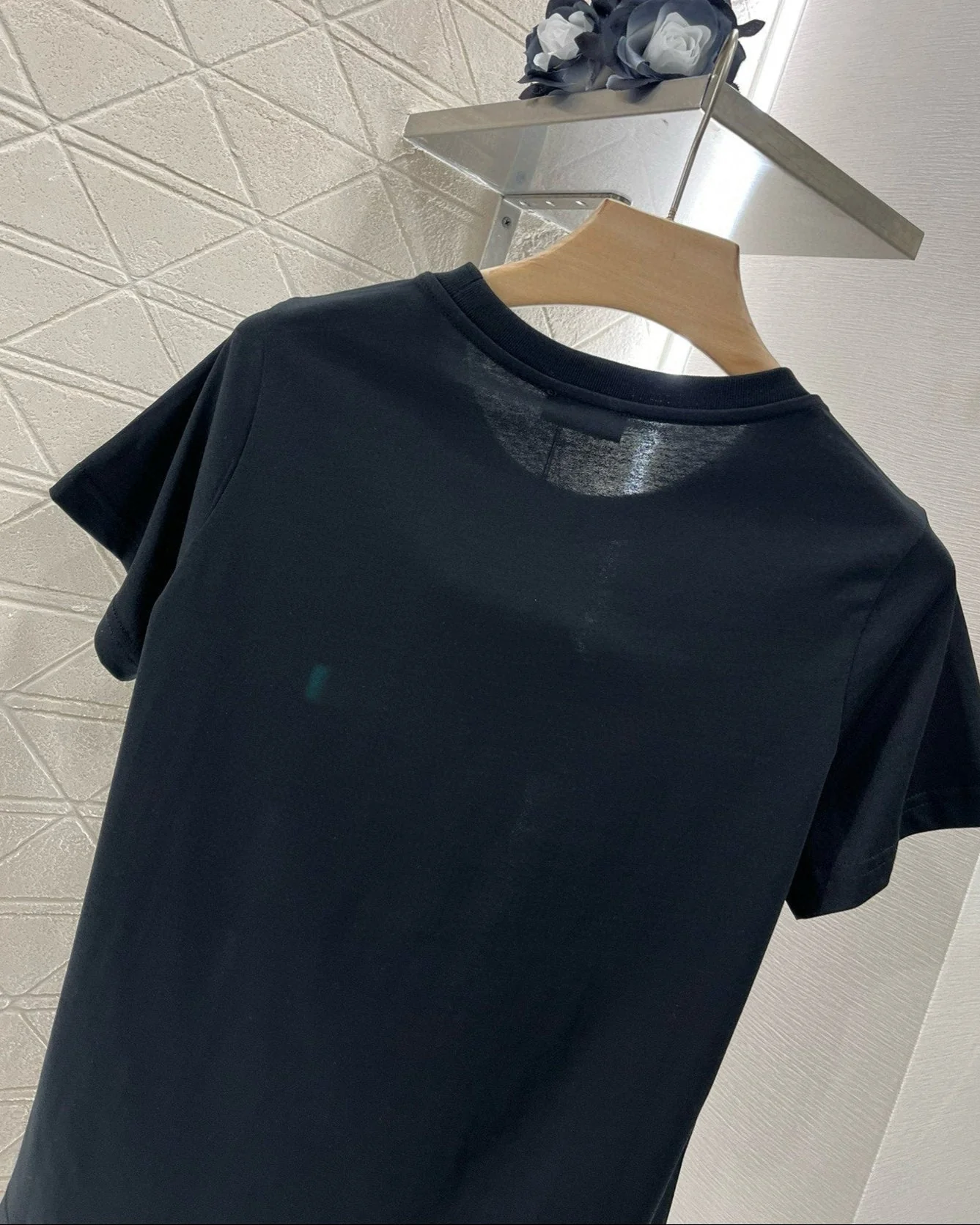 embroidered cotton t shirt embroidered cotton t shirt