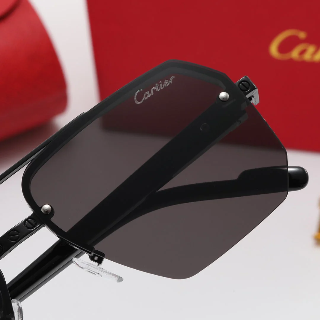 4 color fashion half rim diamond shaped lens polarized sunglasses 4 color fashion half rim diamond shaped lens polarized sunglasses