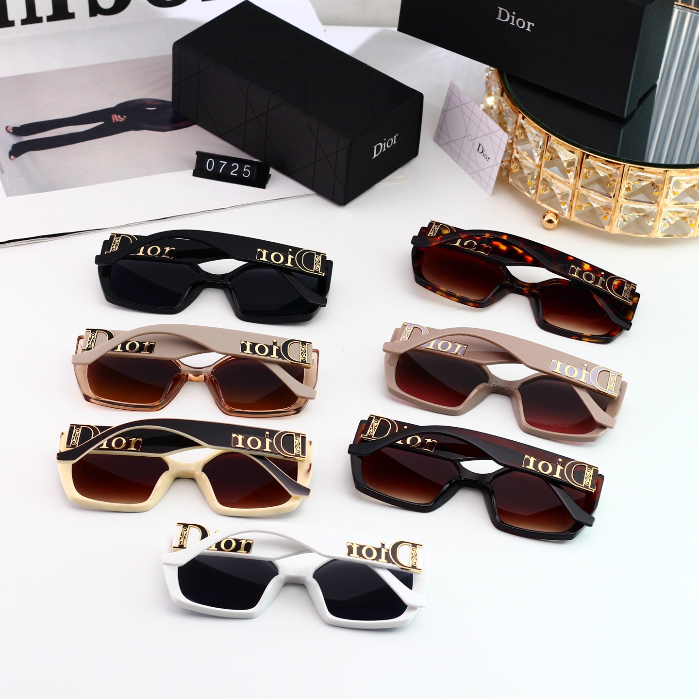 fashion hot 7 color sunglasses 0725 fashion hot 7 color sunglasses 0725