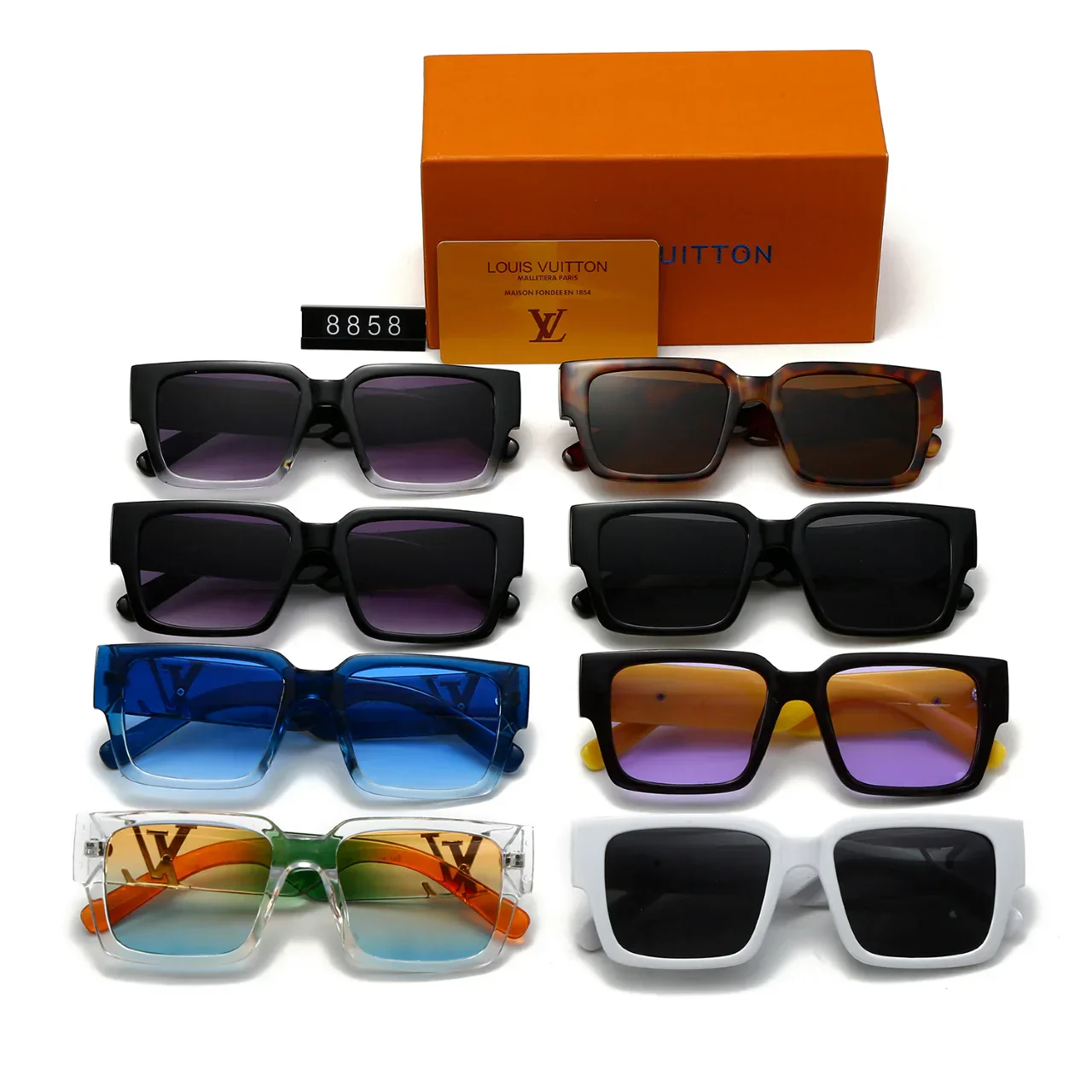 fashion hot 9 color sunglasses 8858 fashion hot 9 color sunglasses 8858