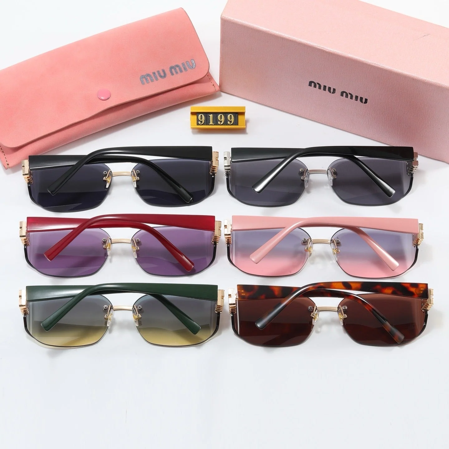 fashion hot 6 color sunglasses 9199 fashion hot 6 color sunglasses 9199
