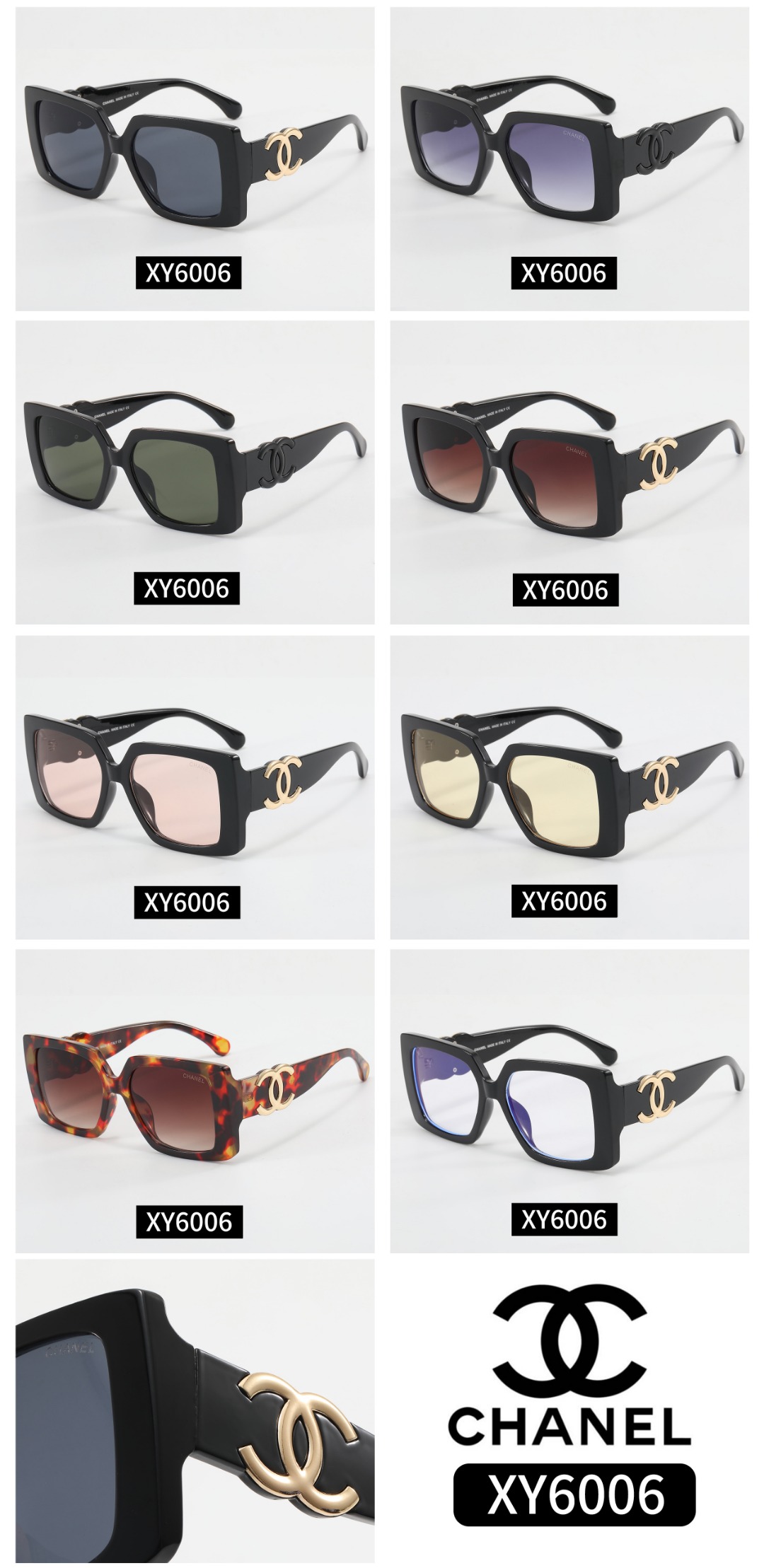 fashion hot 8 color sunglasses xy6006 fashion hot 8 color sunglasses xy6006