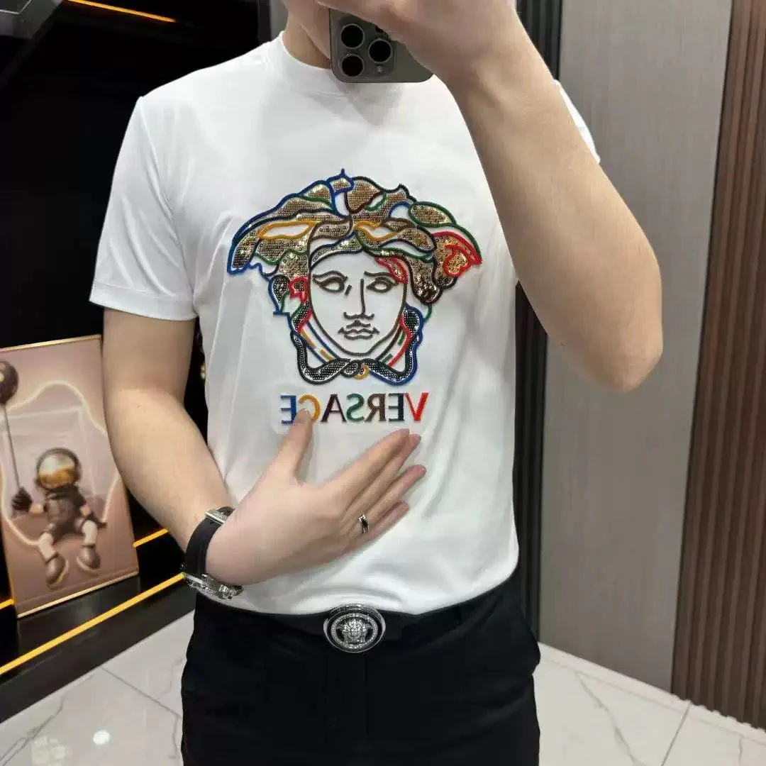 letter 2 color fashion t shirt 090201 letter 2 color fashion t shirt 090201