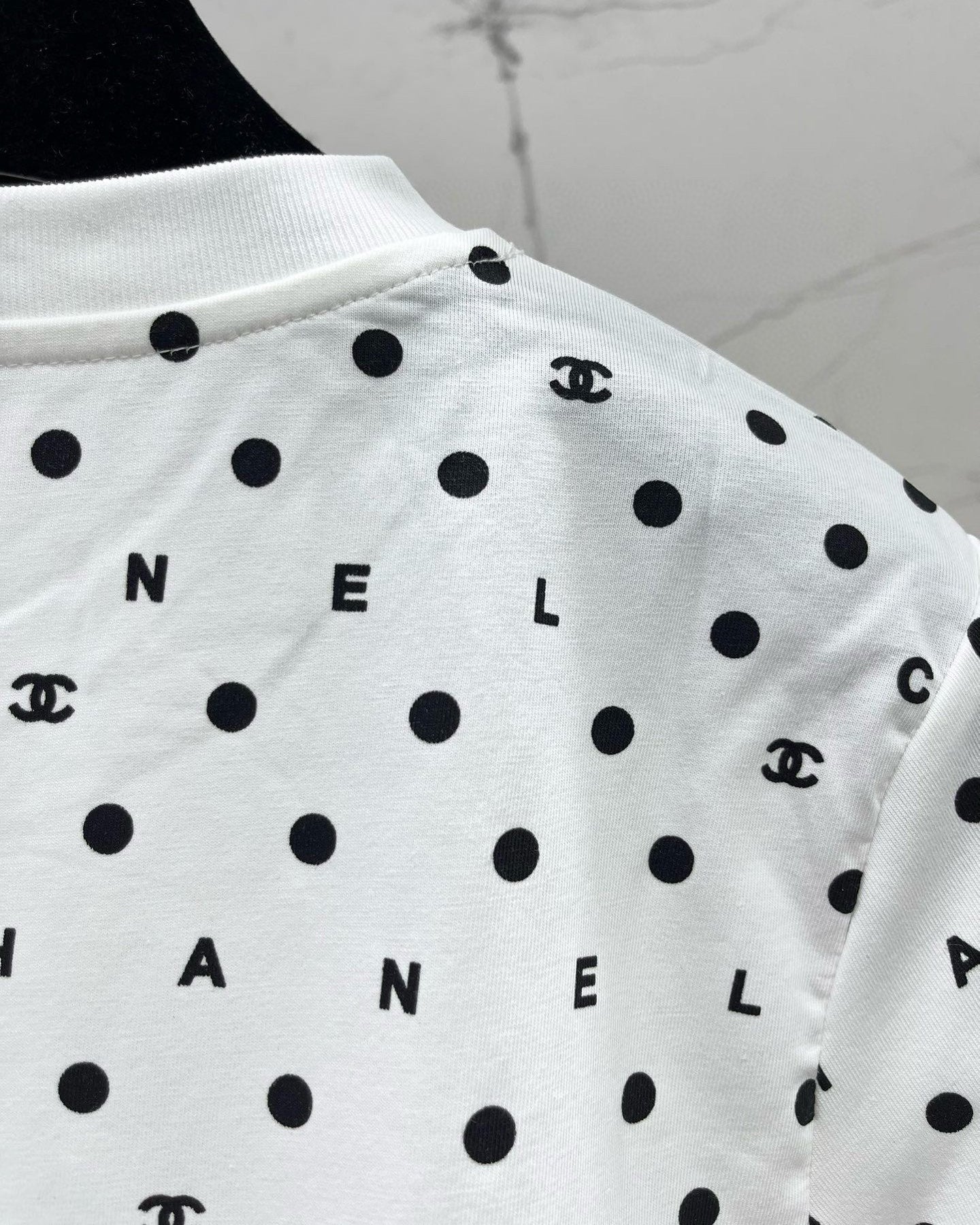white polka dot sequined t shirt white polka dot sequined t shirt
