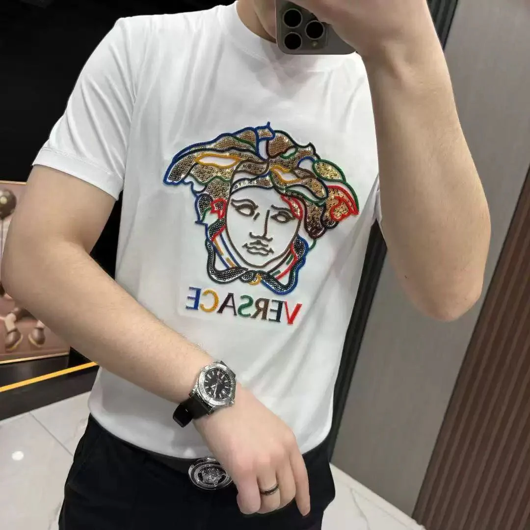 letter 2 color fashion t shirt 090201 letter 2 color fashion t shirt 090201