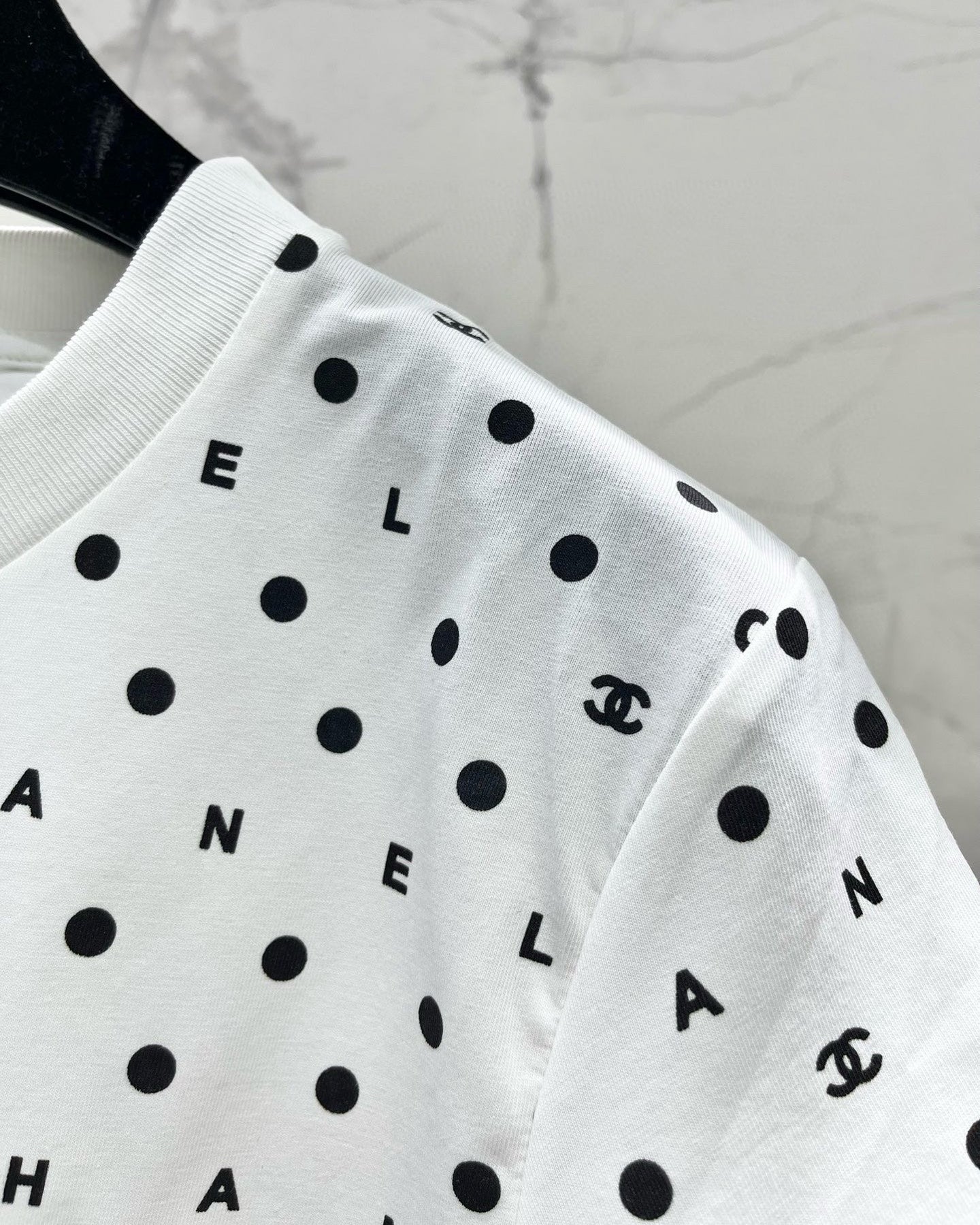white polka dot sequined t shirt white polka dot sequined t shirt
