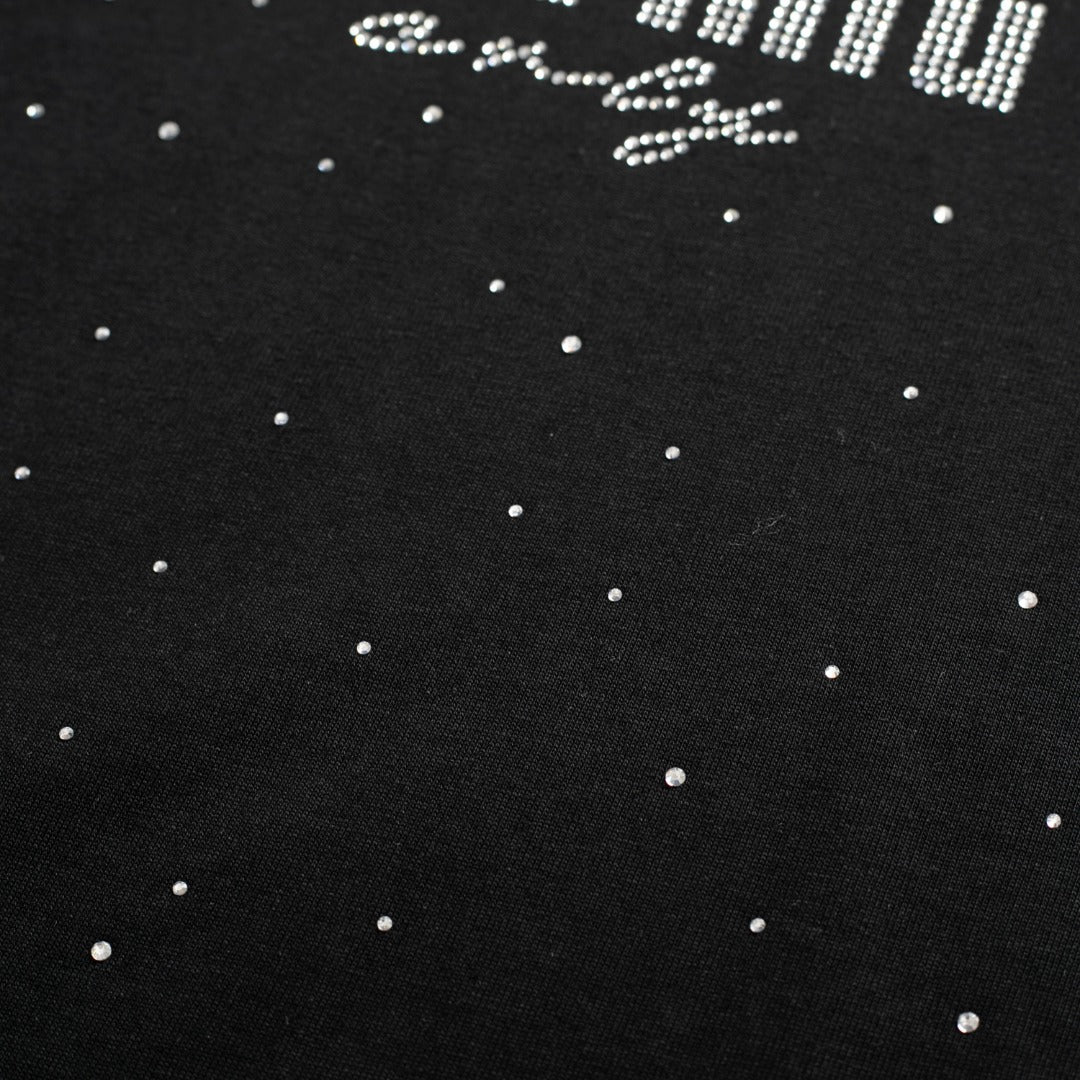 diamond cotton black t shirt diamond cotton black t shirt