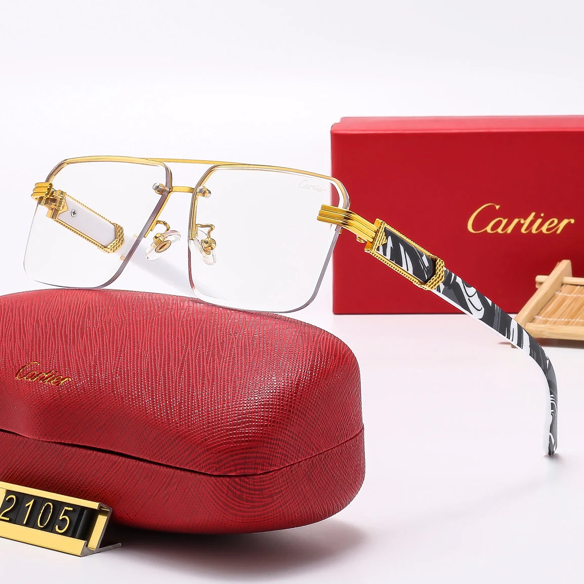 square stylish frameless sunglasses 2105 square stylish frameless sunglasses 2105