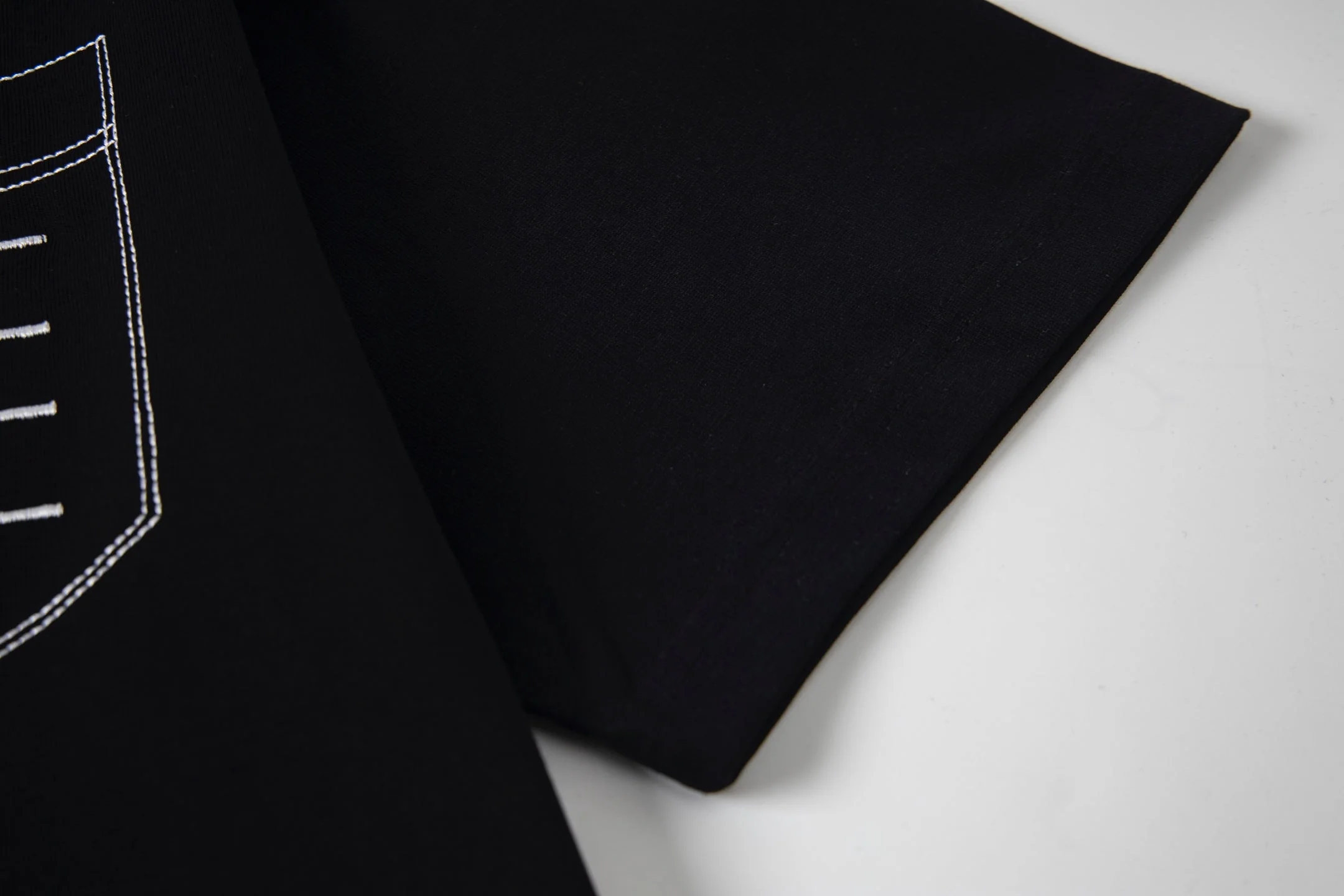 embroidered pocket cotton t shirt embroidered pocket cotton t shirt