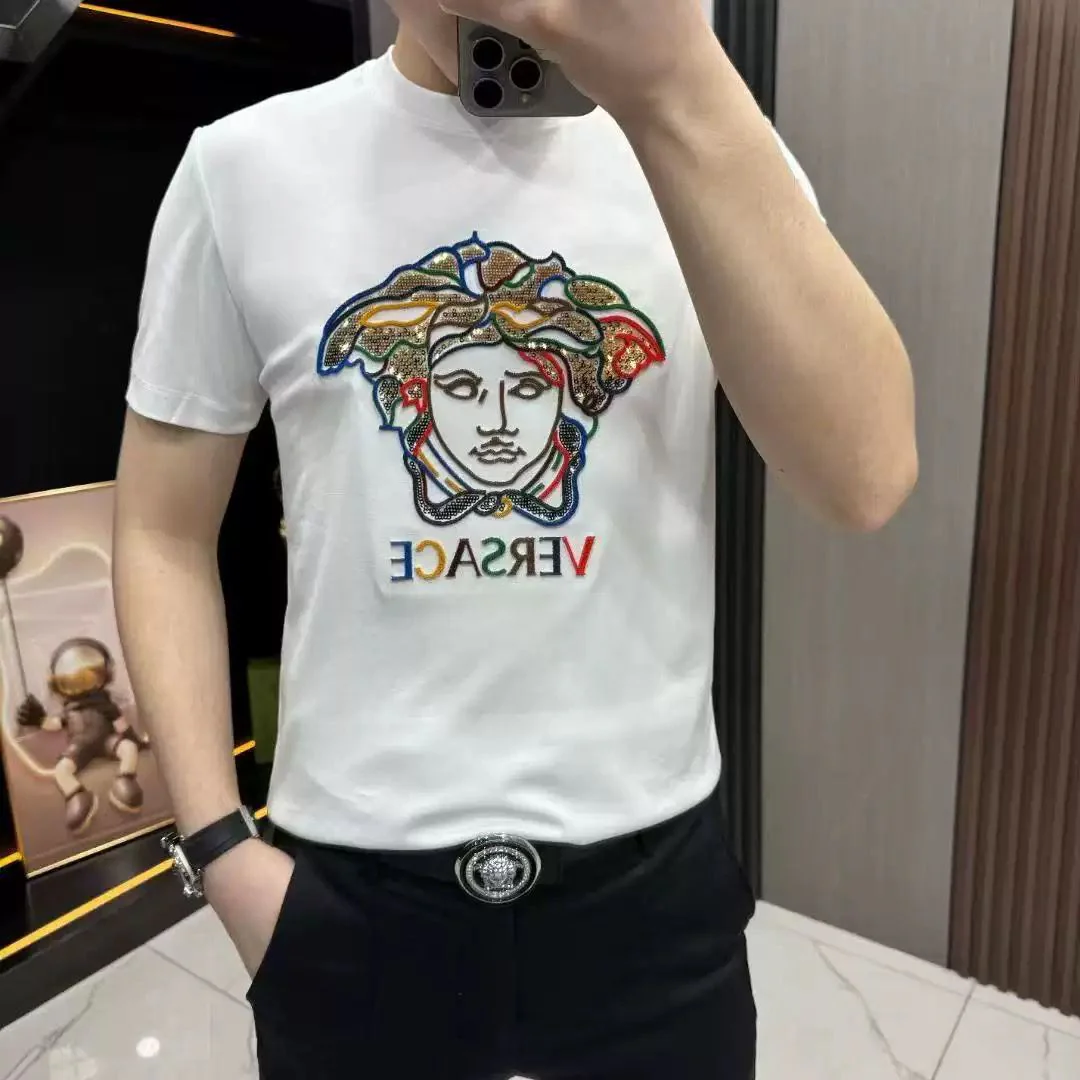 letter 2 color fashion t shirt 090201 letter 2 color fashion t shirt 090201