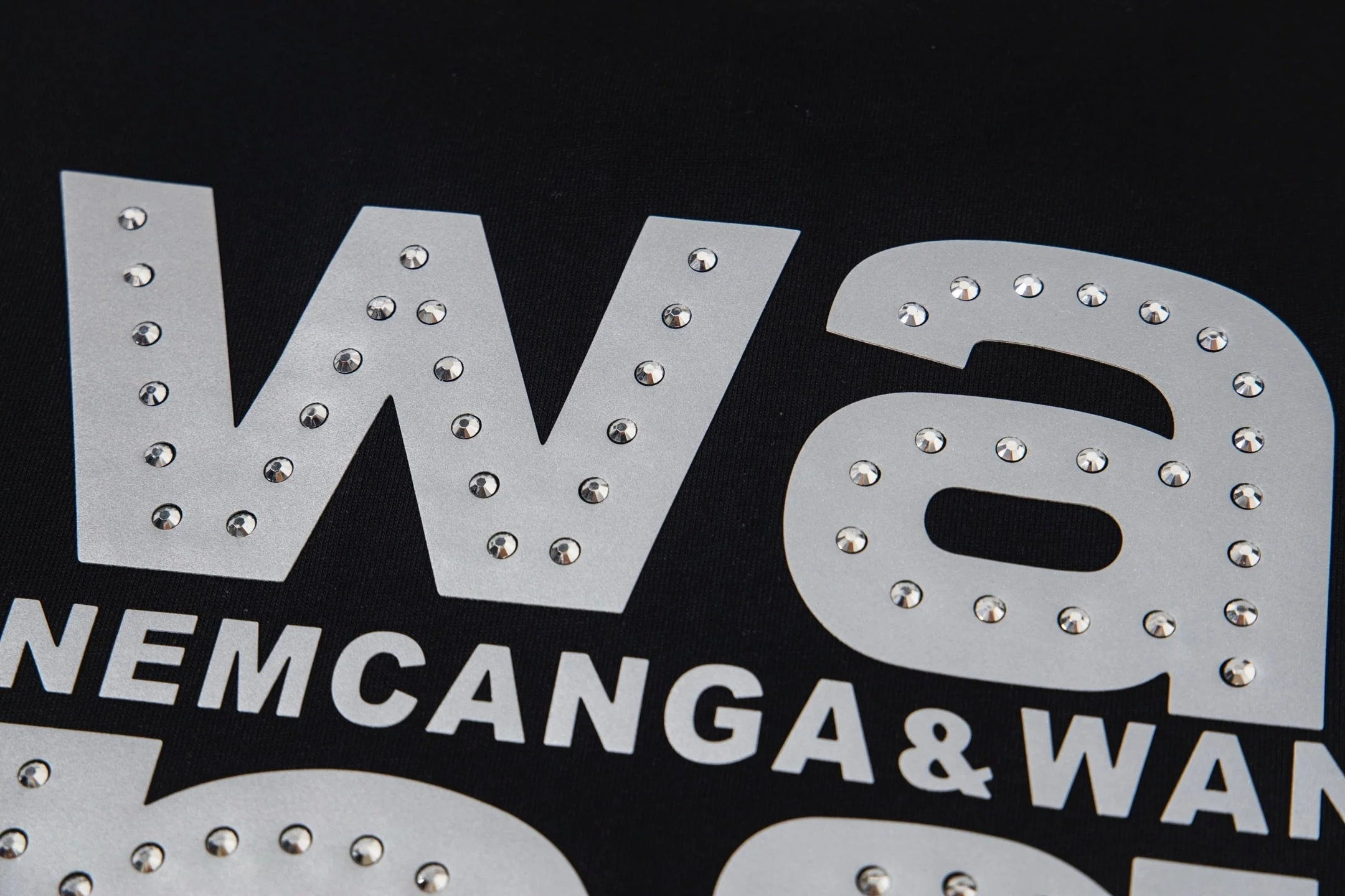 rivet inlaid with concave silicone reflective t shirt rivet inlaid with concave silicone reflective t shirt