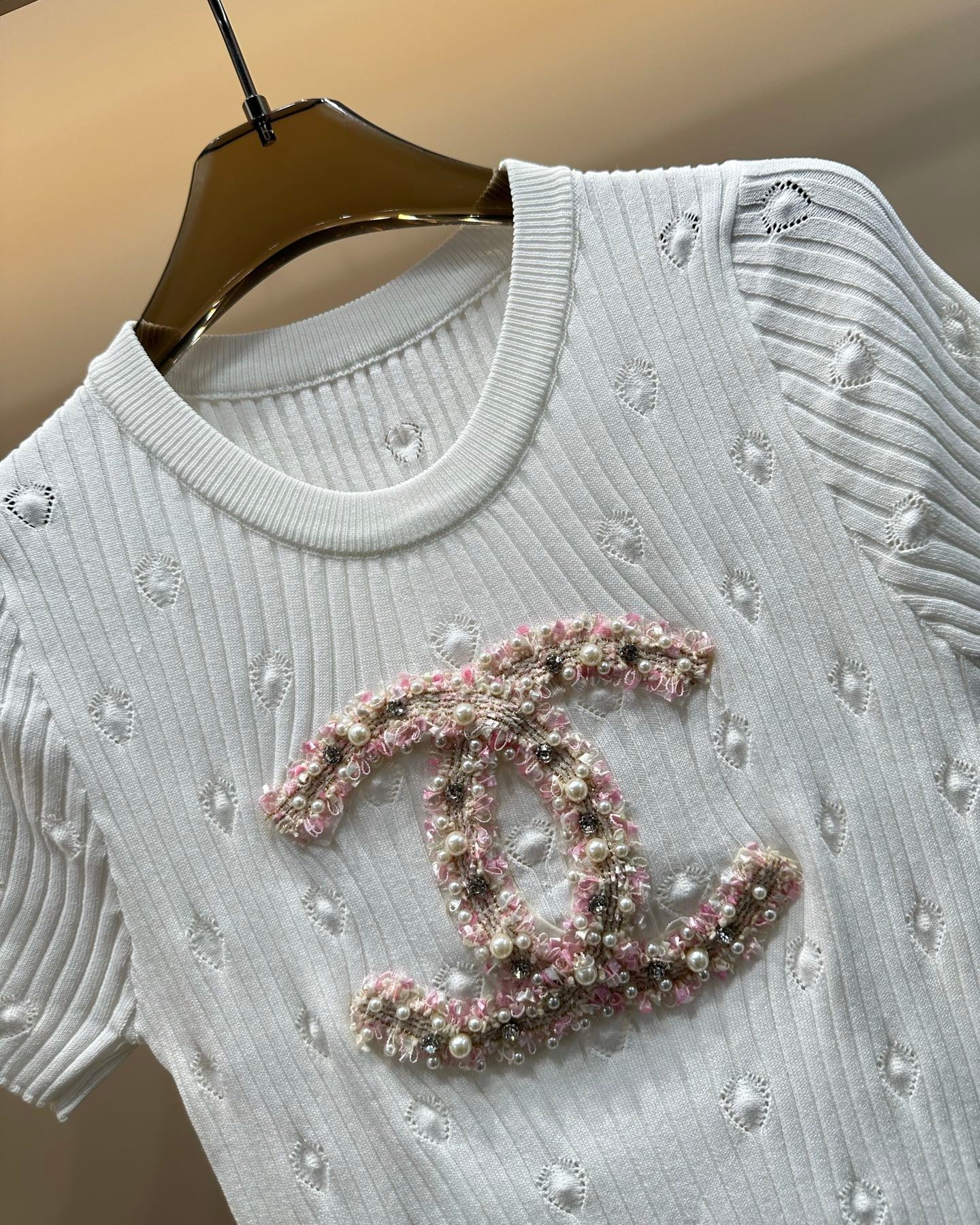 embroidered knitted t shirt embroidered knitted t shirt