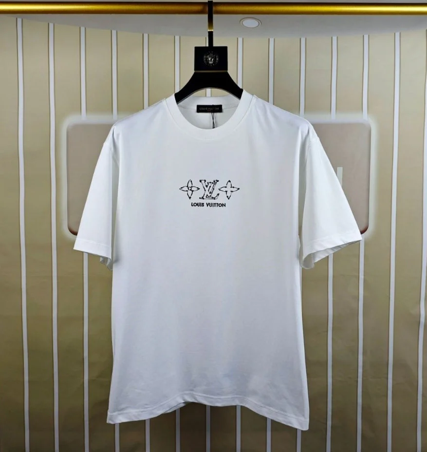 double sided embroidered cotton t shirt double sided embroidered cotton t shirt