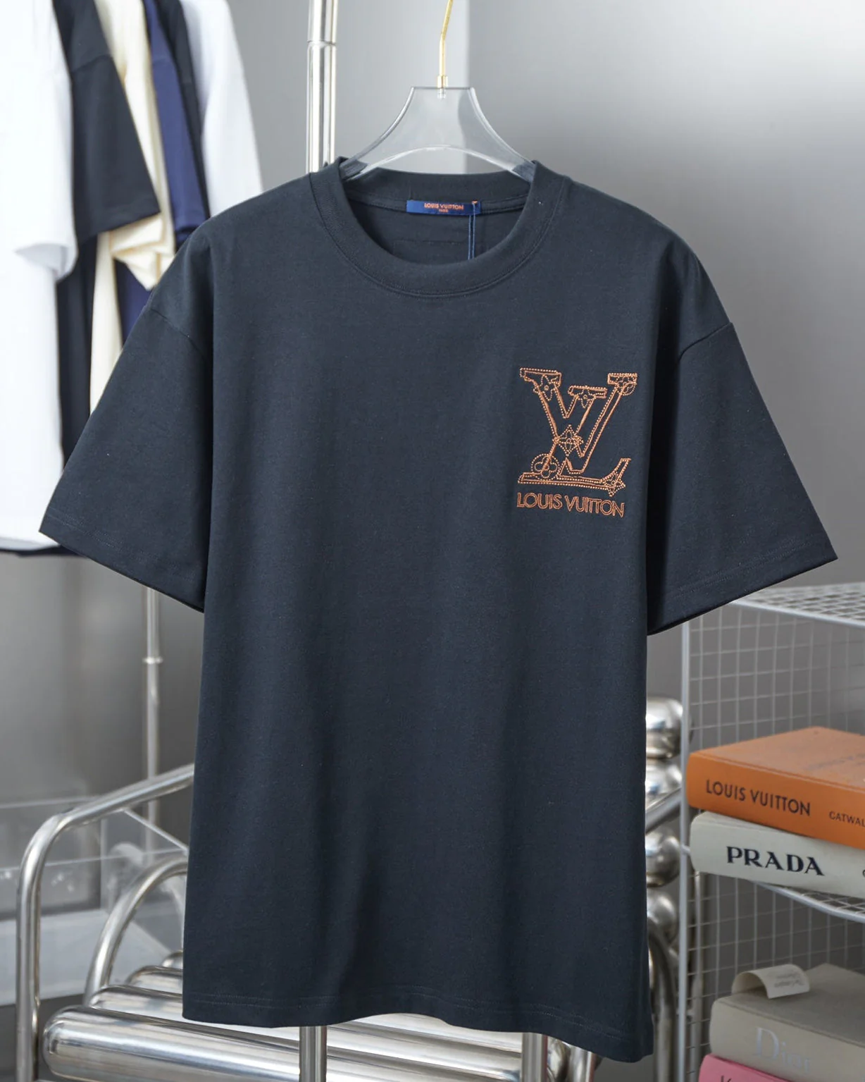 double sided embroidered cotton t shirt double sided embroidered cotton t shirt