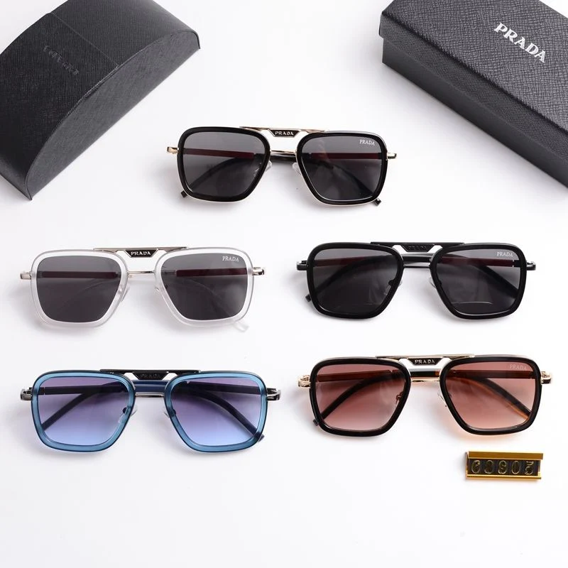 unisex double bridge metal square sunglasses 68805 unisex double bridge metal square sunglasses 68805