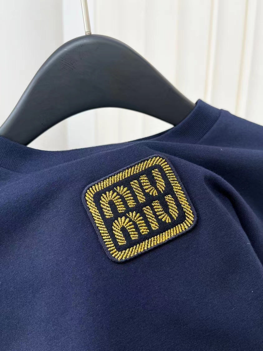 embroidered cotton t shirt embroidered cotton t shirt
