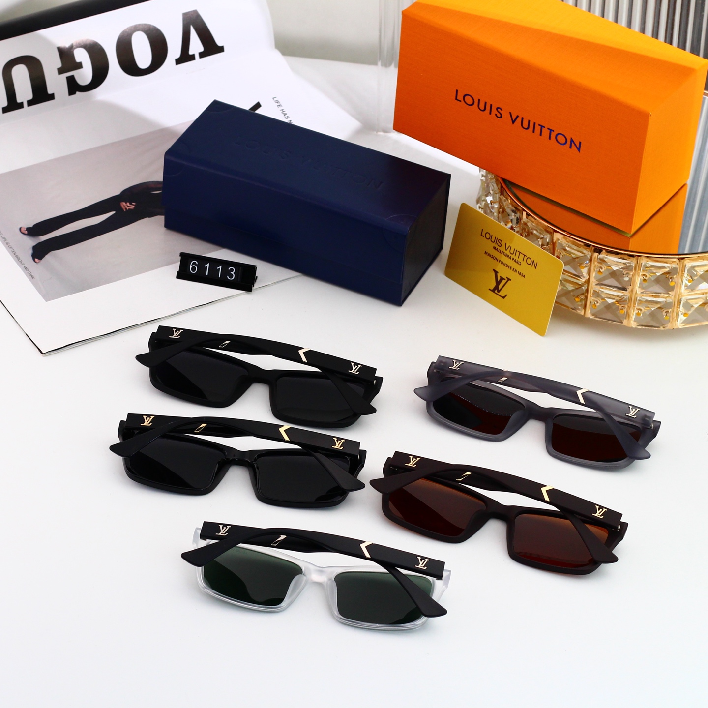 5 colors new hot hd lenses full frame design sunglasses 6113 5 colors new hot hd lenses full frame design sunglasses 6113